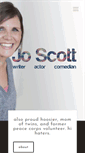 Mobile Screenshot of jo-scott.com